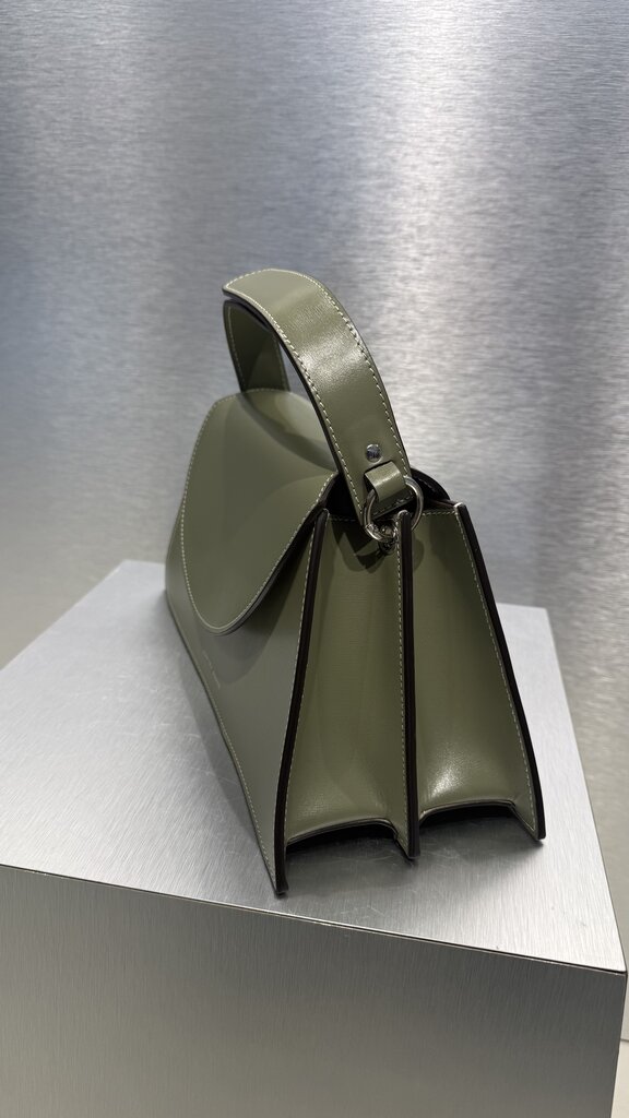 Zarina Rouge Helena Handbag - Kiwi Patent