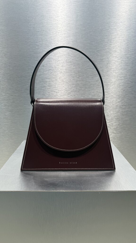 Zarina Rouge Suri Handbag - Nutella Patent