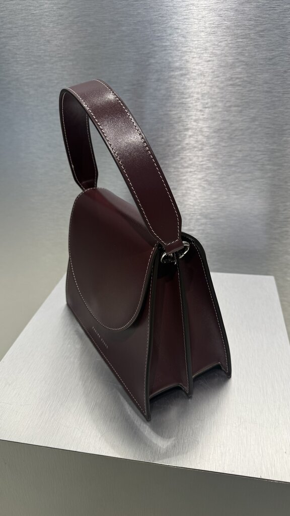 Zarina Rouge Suri Handbag - Nutella Patent