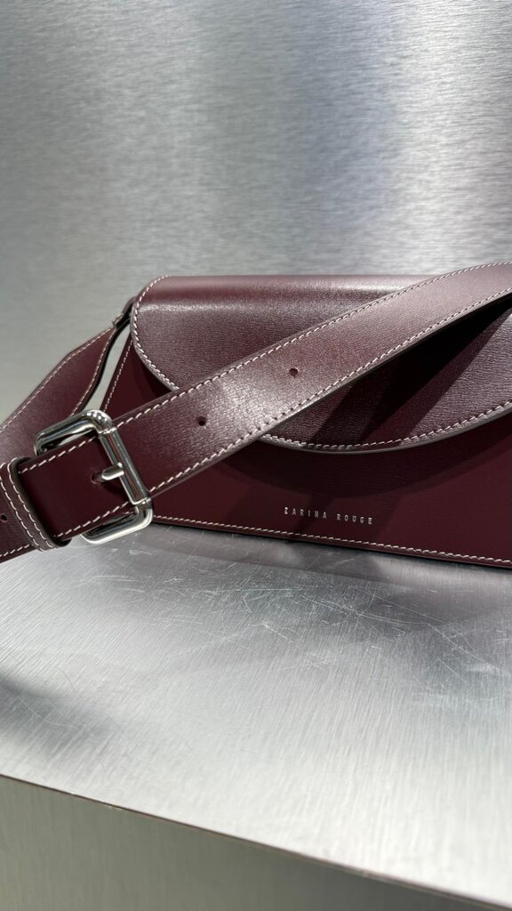 Zarina Rouge Rosie Handbag - Nutella Patent