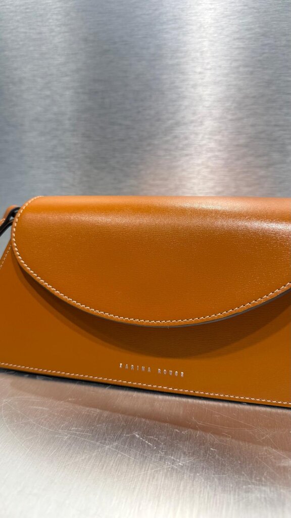 Zarina Rouge Rosie Handbag - Peanut Butter Patent