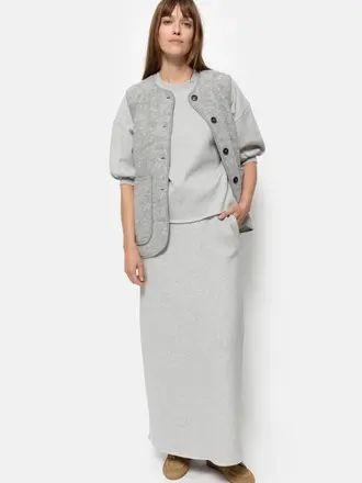 Âme Antwerp Kravitz Skirt - Marled Grey