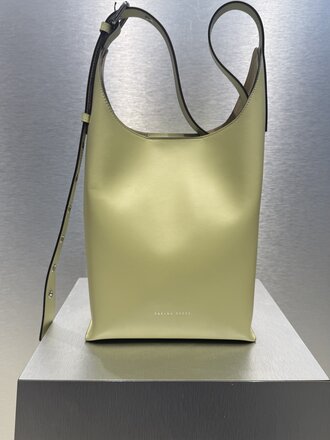 Zarina Rouge Liz Bucket Handbag - Pistachio