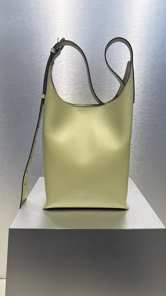 Zarina Rouge Liz Bucket Handbag - Pistachio