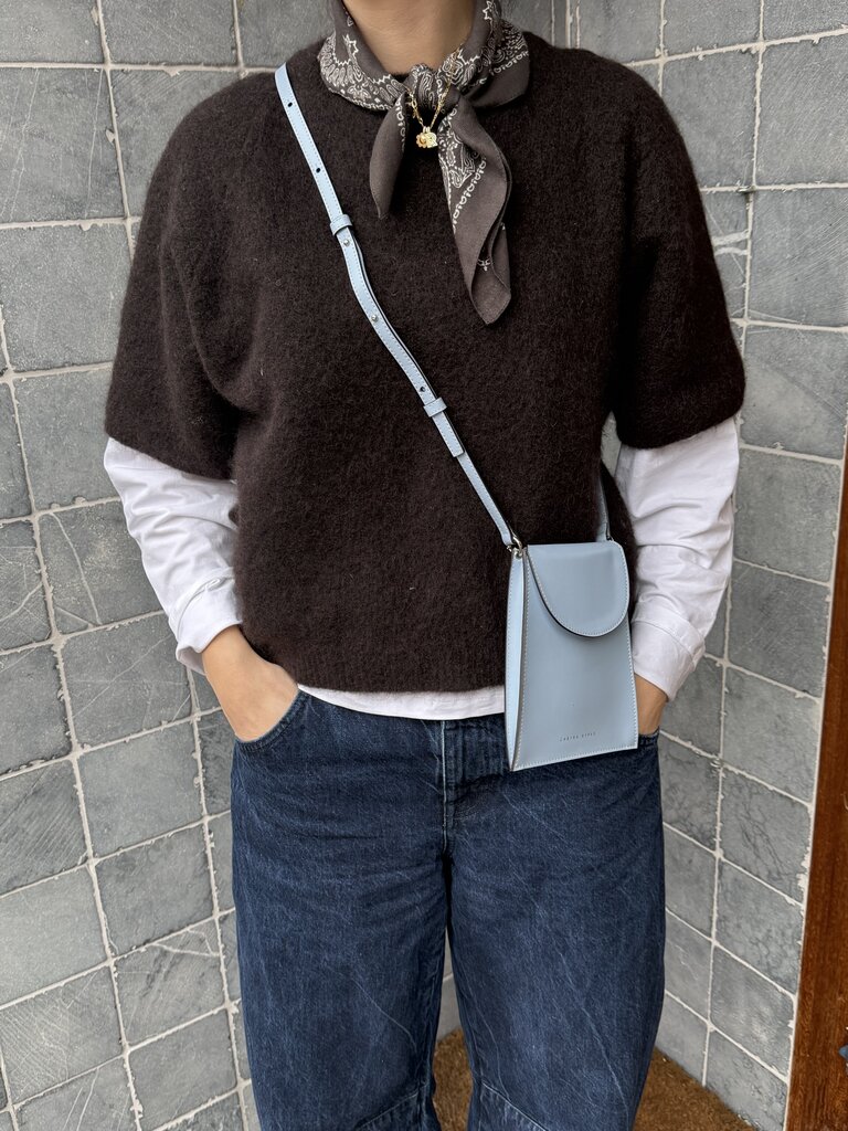 Zarina Rouge Billie Phone Pouch - Ice Patent