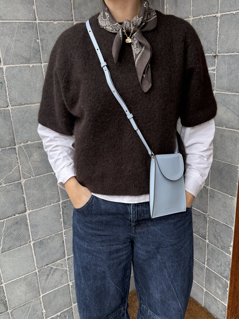 Zarina Rouge Billie Phone Pouch - Ice Patent