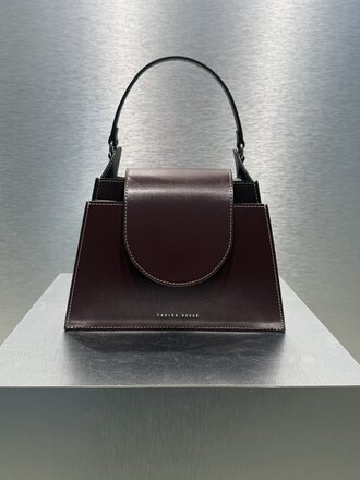 Zarina Rouge Anna Handbag - Nutella Patent