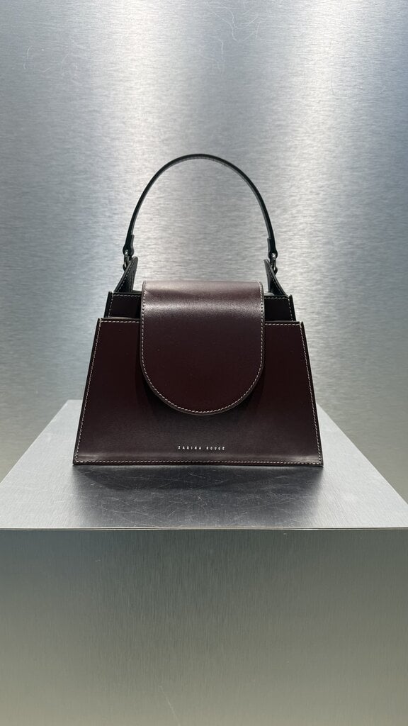 Zarina Rouge Anna Handbag - Nutella Patent