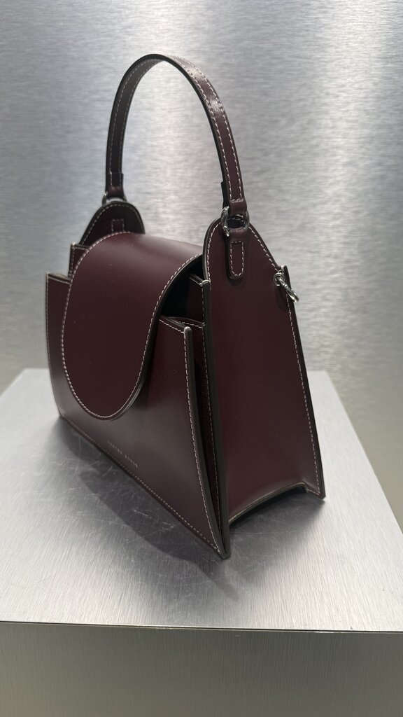Zarina Rouge Anna Handbag - Nutella Patent