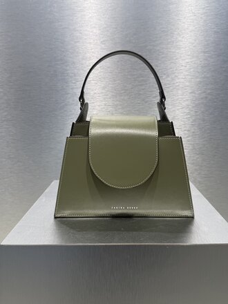 Zarina Rouge Anna Handbag - Kiwi Patent