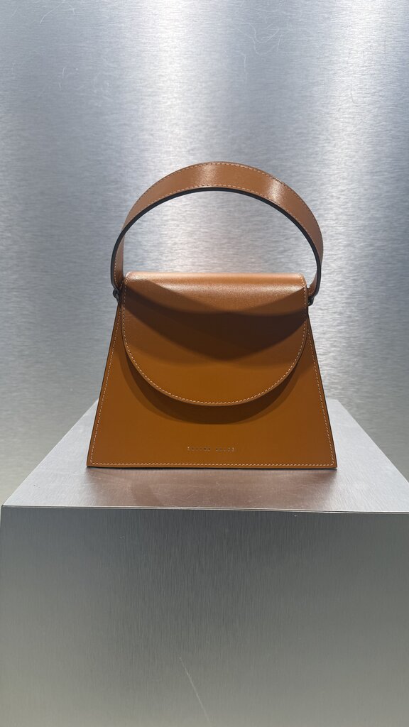 Zarina Rouge Suri Handbag - Peanut Butter Patent