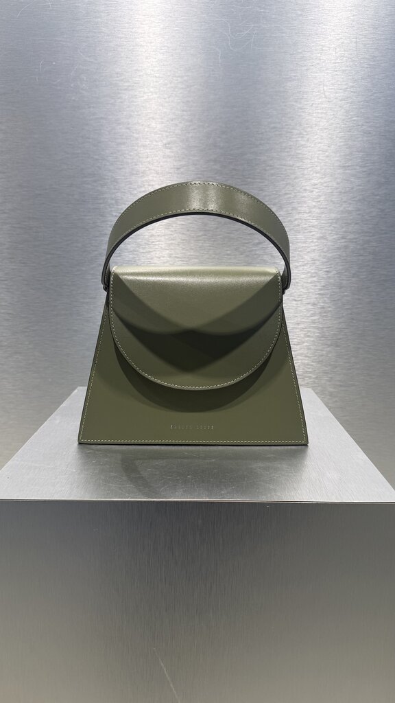 Zarina Rouge Suri Handbag - Kiwi Patent