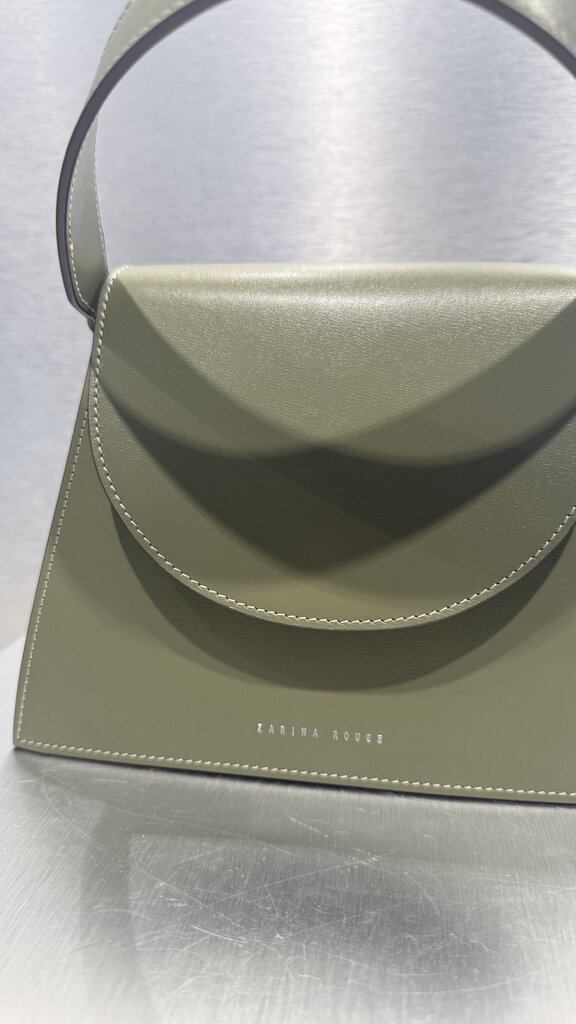 Zarina Rouge Suri Handbag - Kiwi Patent