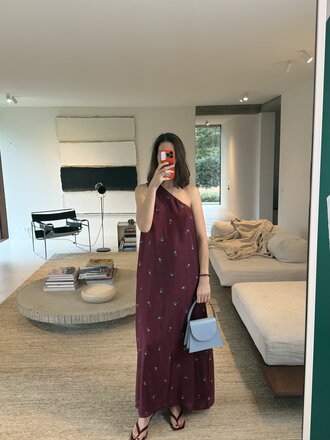 Liv The Label Bibi Dress - Burgundy