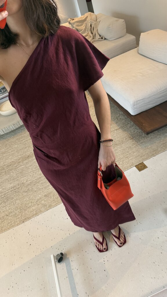 Liv The Label Sasha Dress - Burgundy