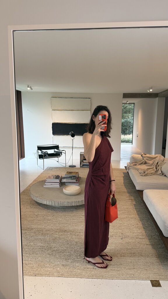 Liv The Label Sasha Dress - Burgundy