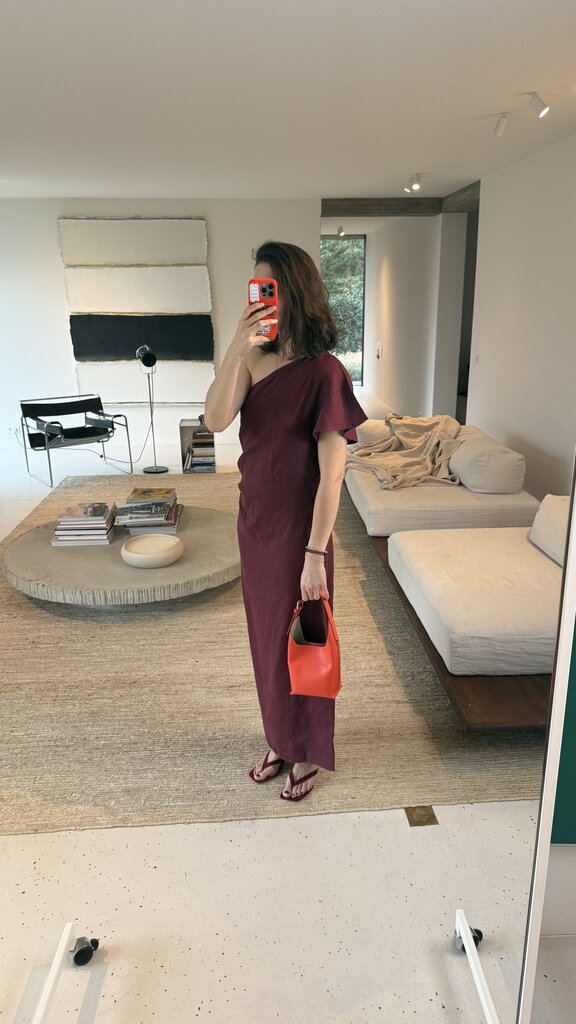 Liv The Label Sasha Dress - Burgundy