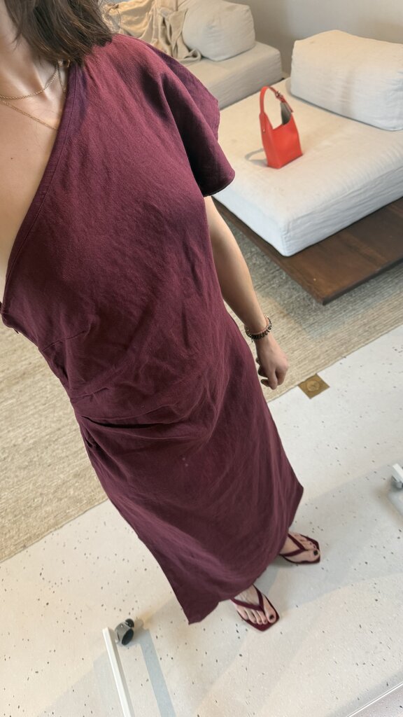 Liv The Label Sasha Dress - Burgundy