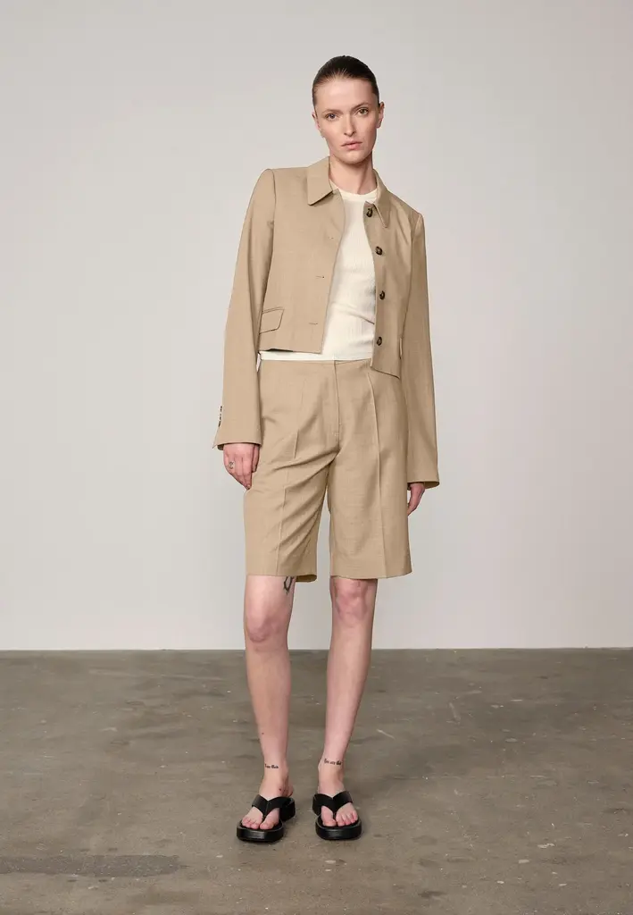 Birgitte Herskind Baron Fittet Jacket - Sand