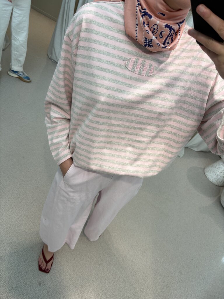 Stieglitz Pia skate tee wide sleeves - Pink