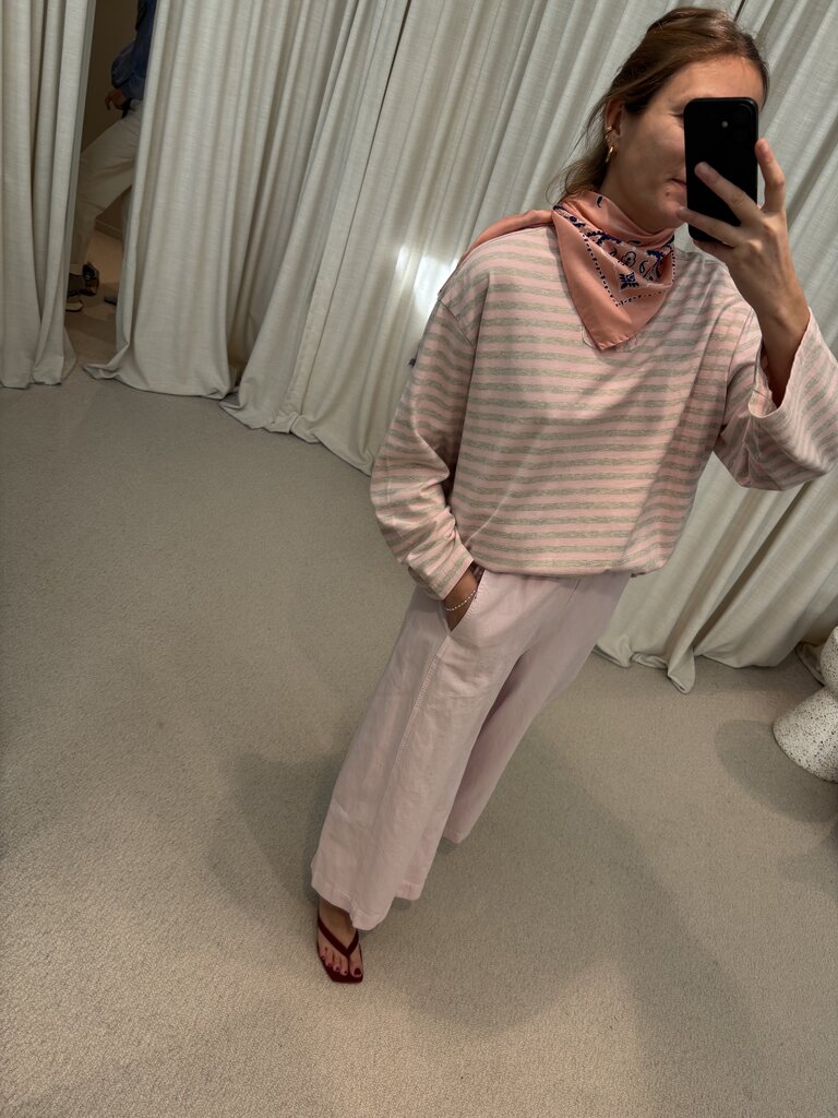 Stieglitz Pia skate tee wide sleeves - Pink