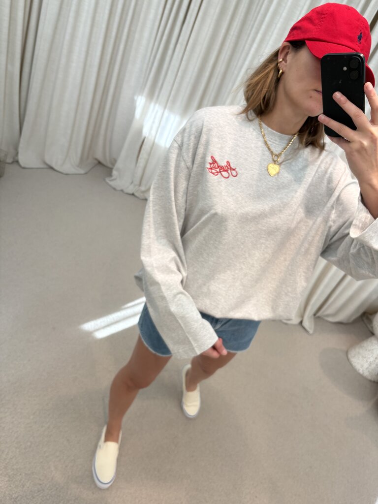 Stieglitz Itala skate tee wide sleeves - Grey