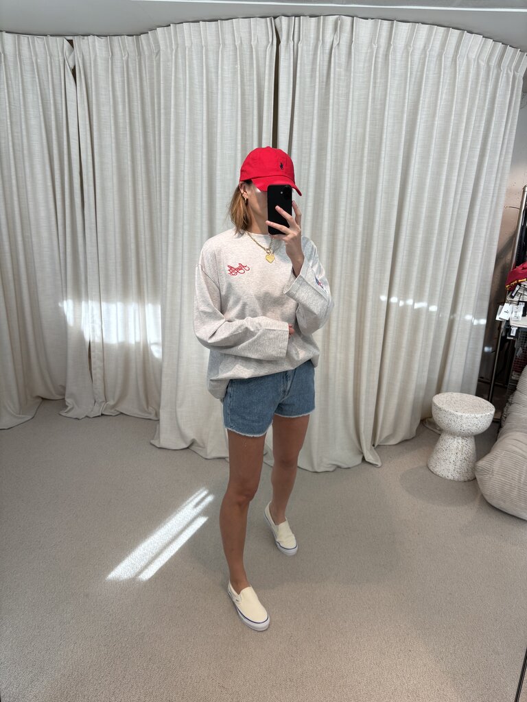 Stieglitz Itala skate tee wide sleeves - Grey