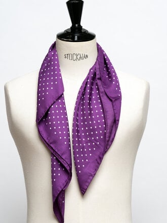 Destin Pino Bandana - Pois Violet