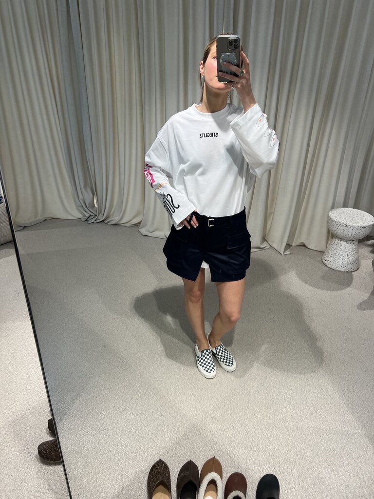 Rae Elly Mini Skirt - Indigo