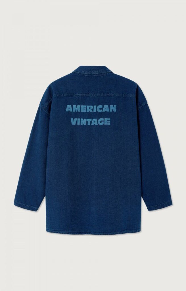 American Vintage Comow Shirt - Bleu Brut