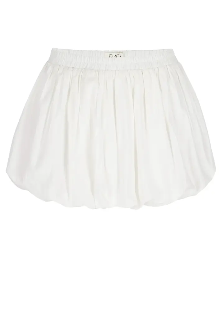 Rae Bubble Skirt - White