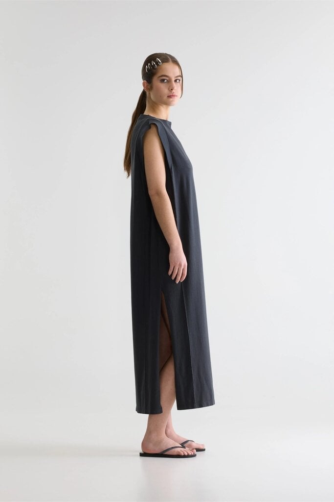 Bellerose Cling Dress - Black Sand