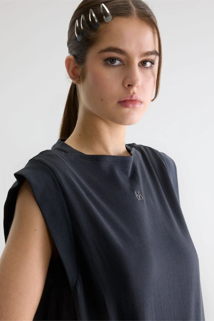 Bellerose Cling Dress - Black Sand