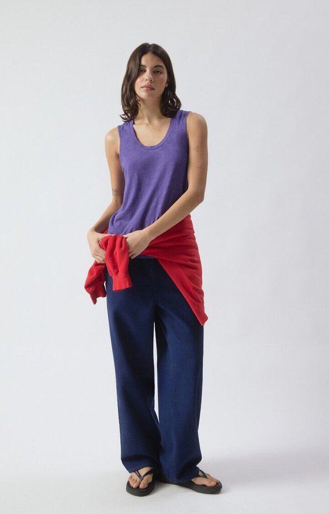 American Vintage Comow Pants - Bleu Brut