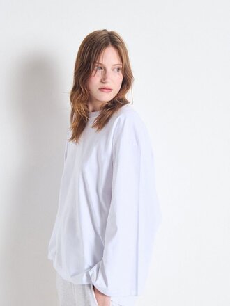 American Vintage Fizvalley Longsleeve - Blanc