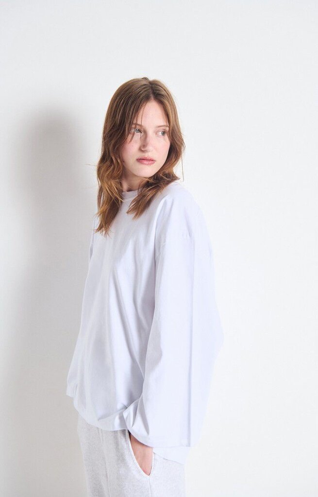 American Vintage Fizvalley Longsleeve - Blanc