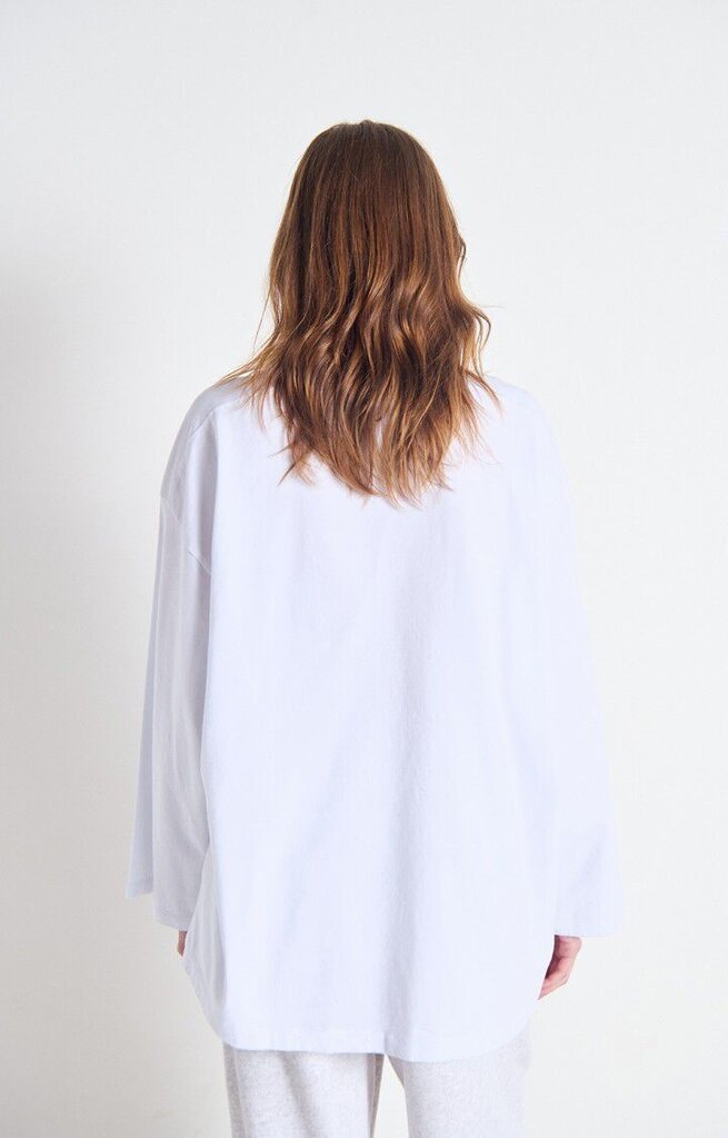 American Vintage Fizvalley Longsleeve - Blanc