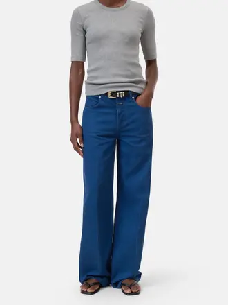 Closed Crewneck Shortsleeve - Grey