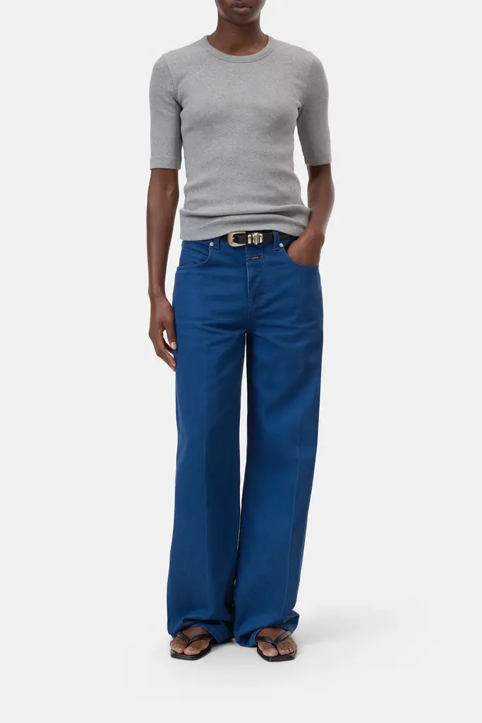 Closed Crewneck Shortsleeve - Grey