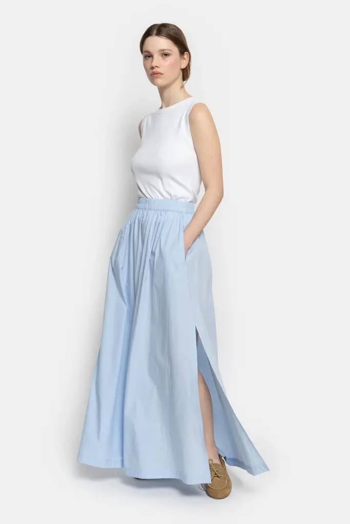 Âme Antwerp Kilt Skirt - Light Blue