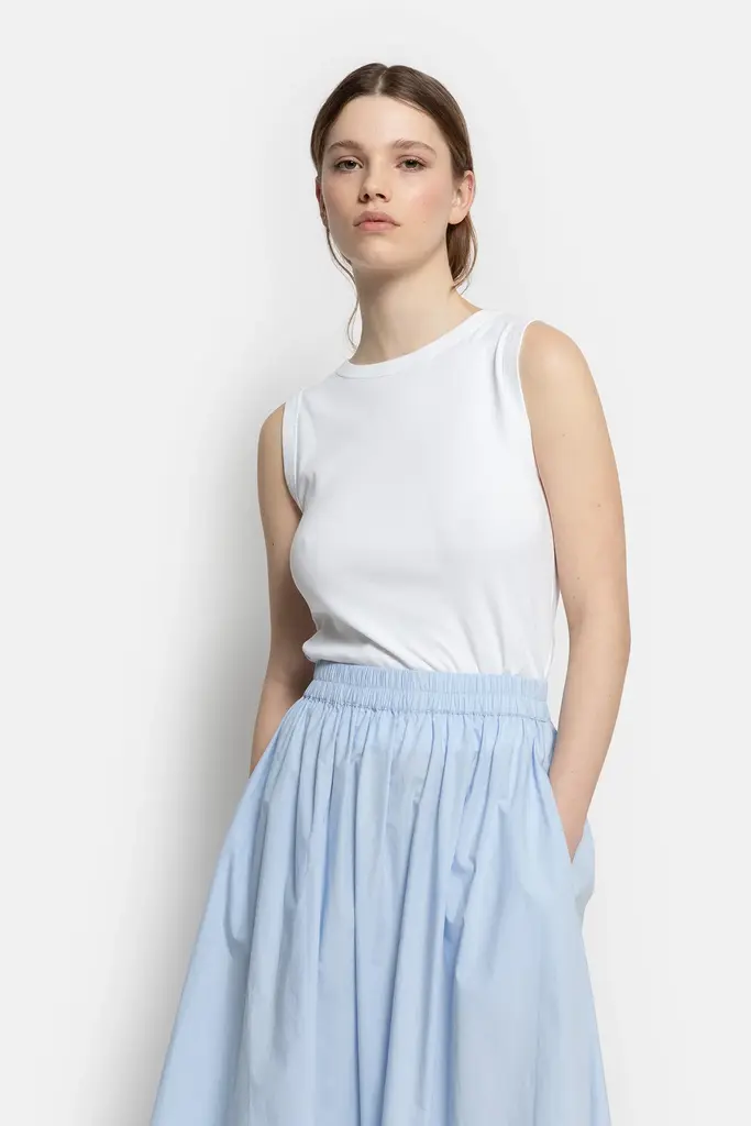 Âme Antwerp Kilt Skirt - Light Blue