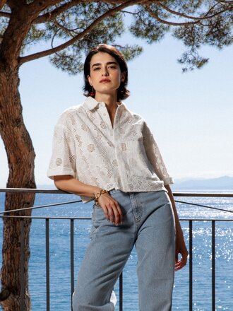 Âme Antwerp Nuts Shirt - White