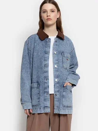 Âme Antwerp Noise Jacket - Blue Denim