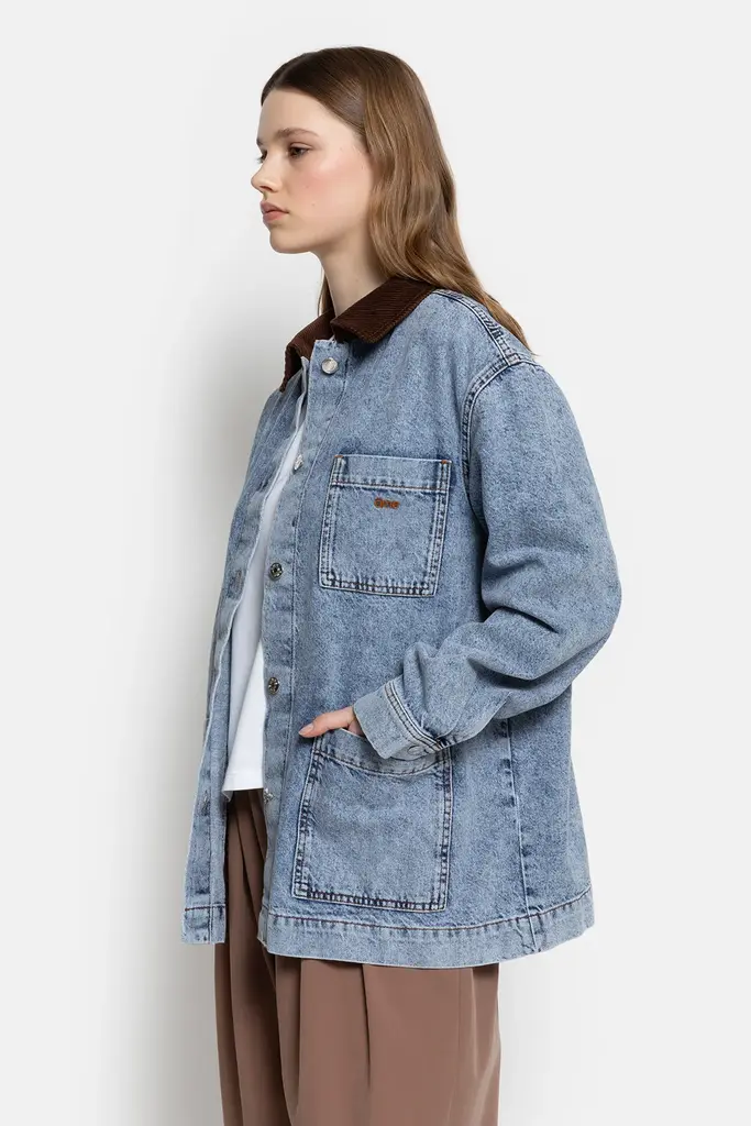 Âme Antwerp Noise Jacket - Blue Denim