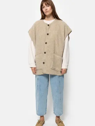 Âme Antwerp Ines Teddy Jacket - Beige
