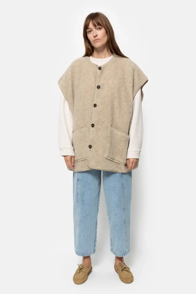 Âme Antwerp Ines Teddy Jacket - Beige