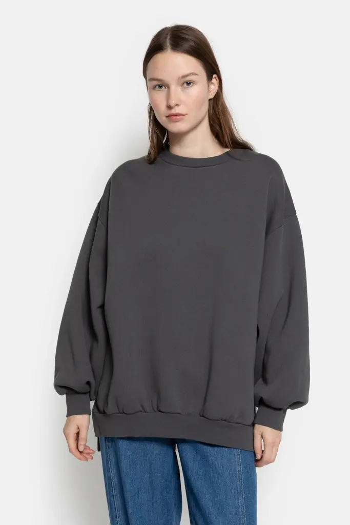 Âme Antwerp Ulla Sweater - Dark Plain Grey