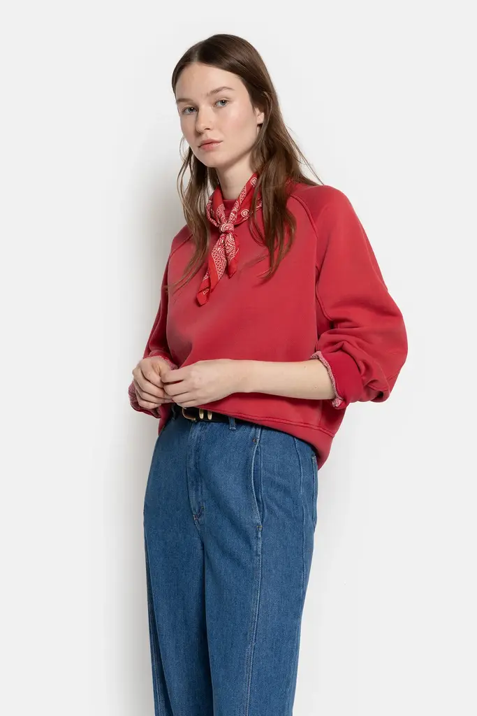 Âme Antwerp Mike Sweater - Dark Red