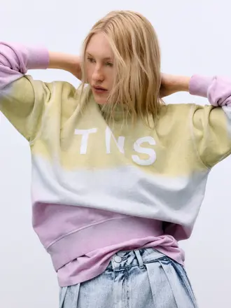 The New Society Tie Dye Sweatshirt - Fairy Tale