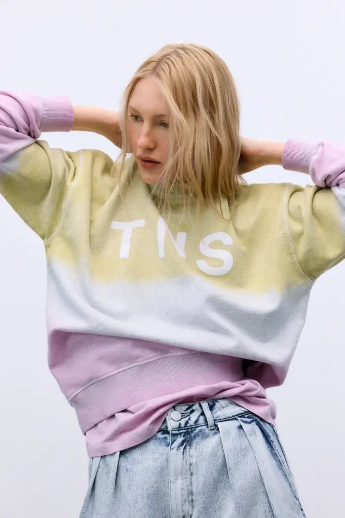 The New Society Tie Dye Sweatshirt - Fairy Tale